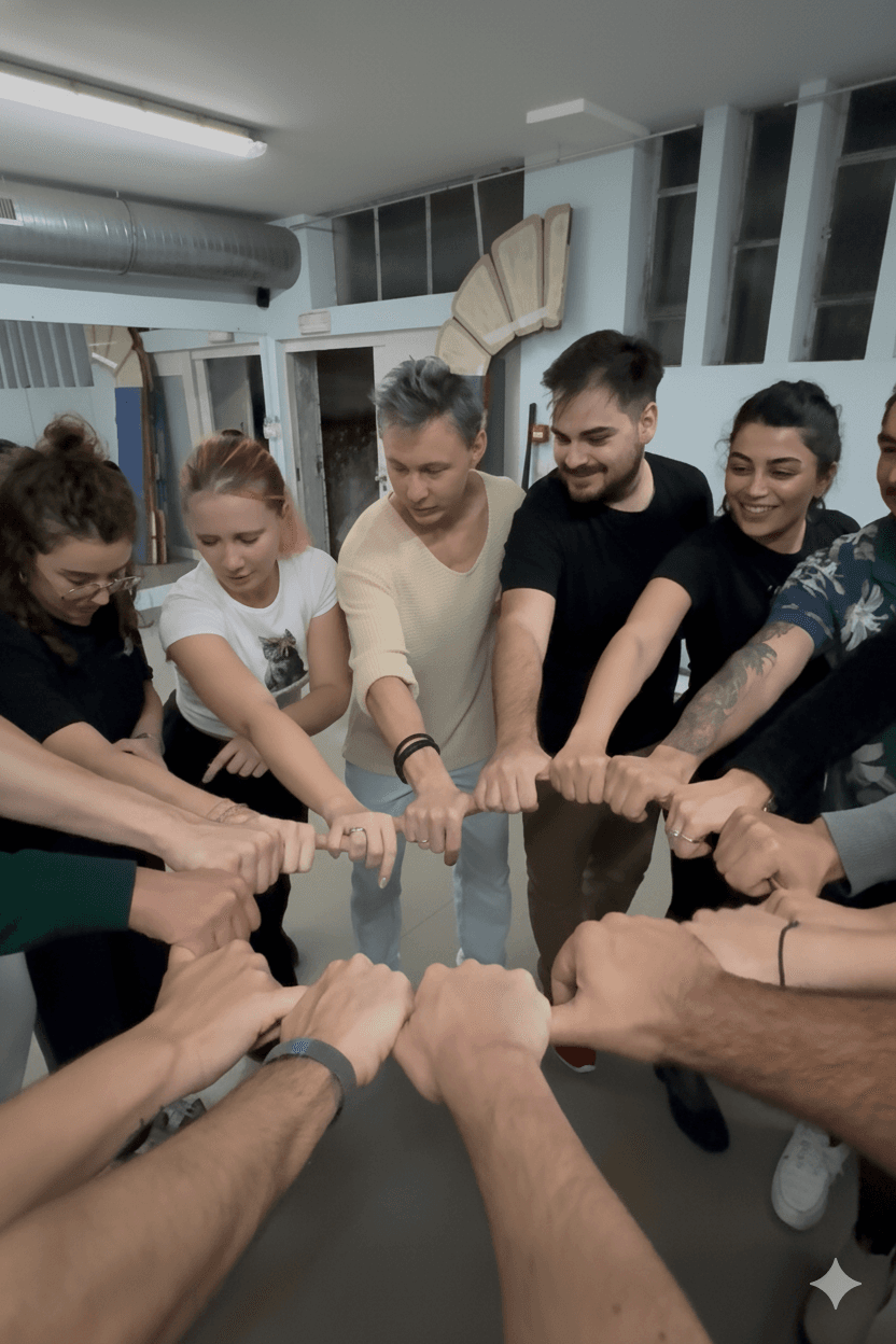 Grupo de alunos de bachata no Porto